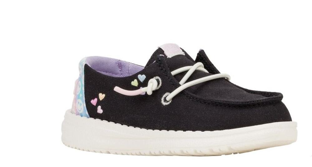 Copied - Hey Dude Youth Wendy Sweet Treat Black Multi Sz J2